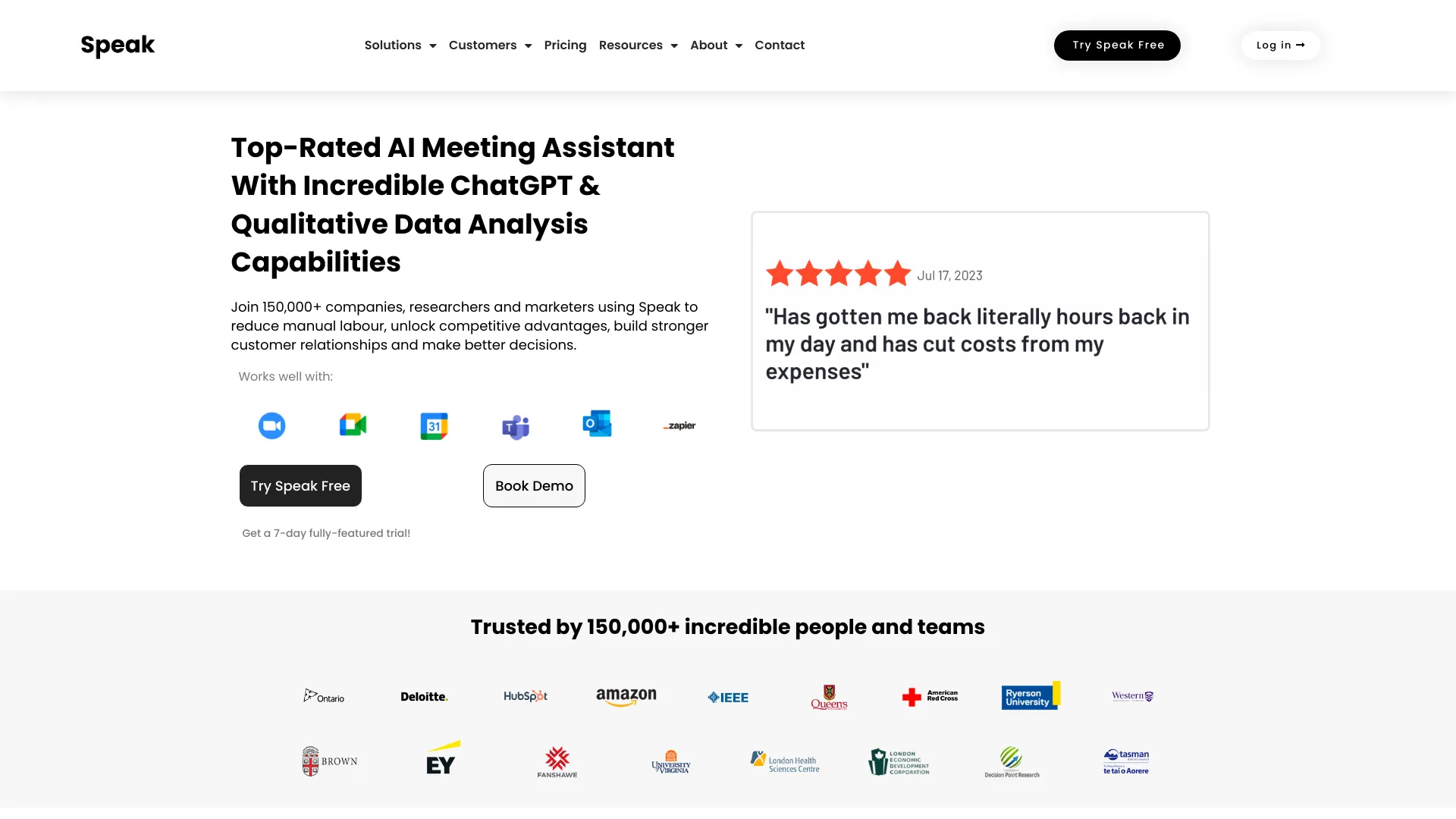 Speak AI - AI Tool Ocean