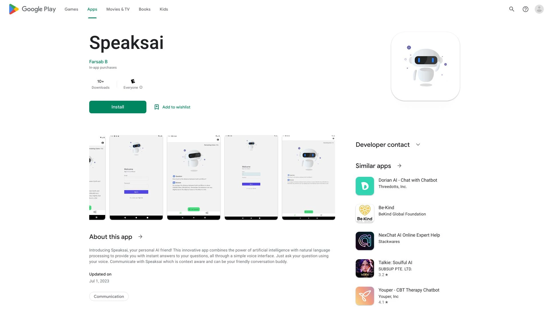 Speaksai - AI Tool Ocean