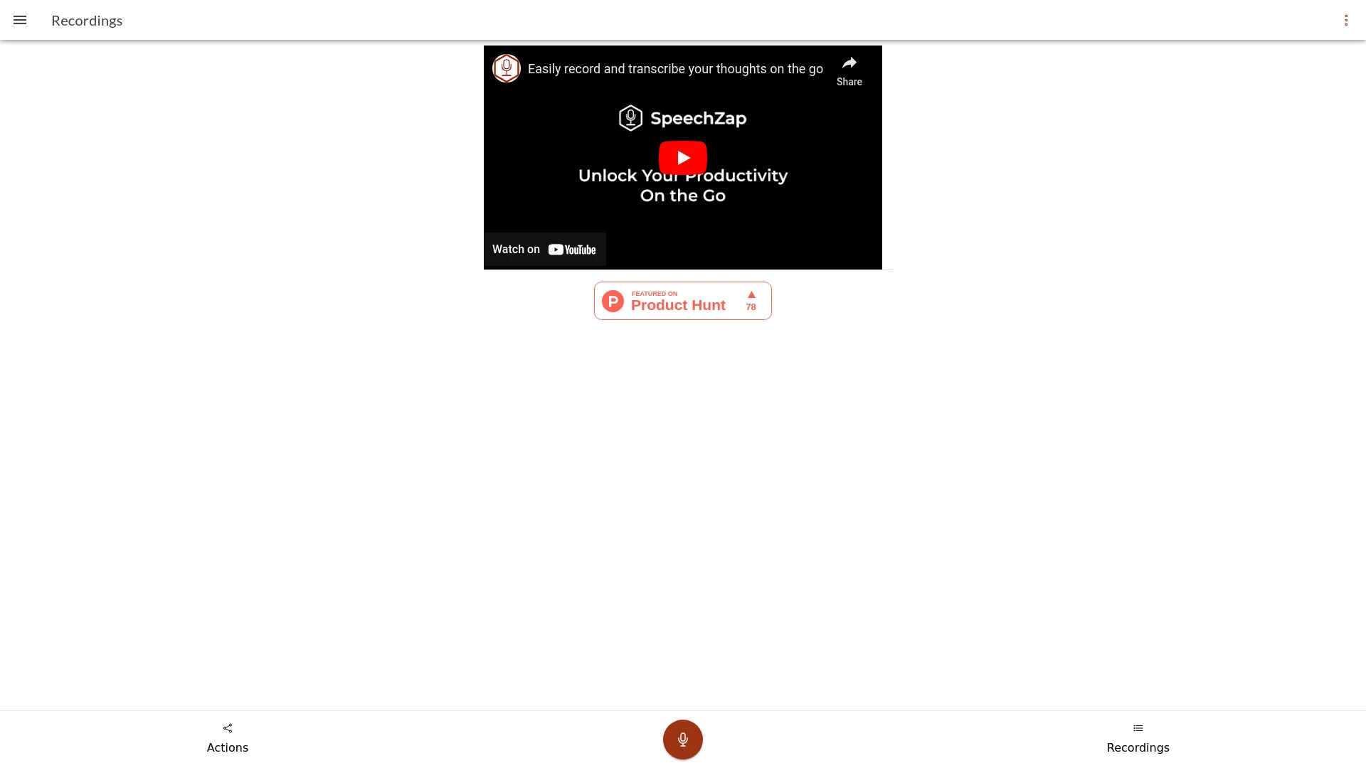 SpeechZap - AI Tool Ocean