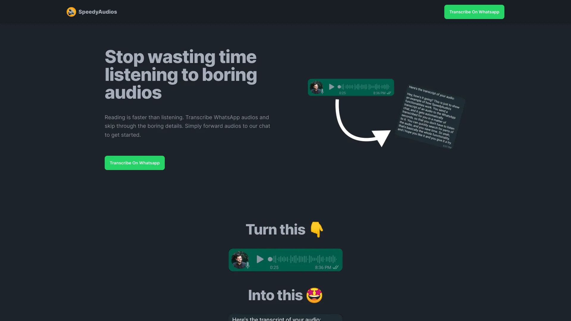 SpeedyAudios - AI Tool Ocean