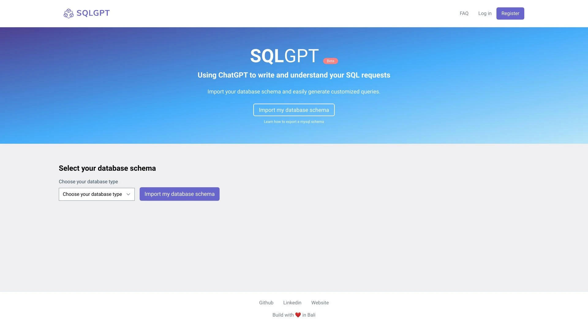 SQLgpt - AI Tool Ocean