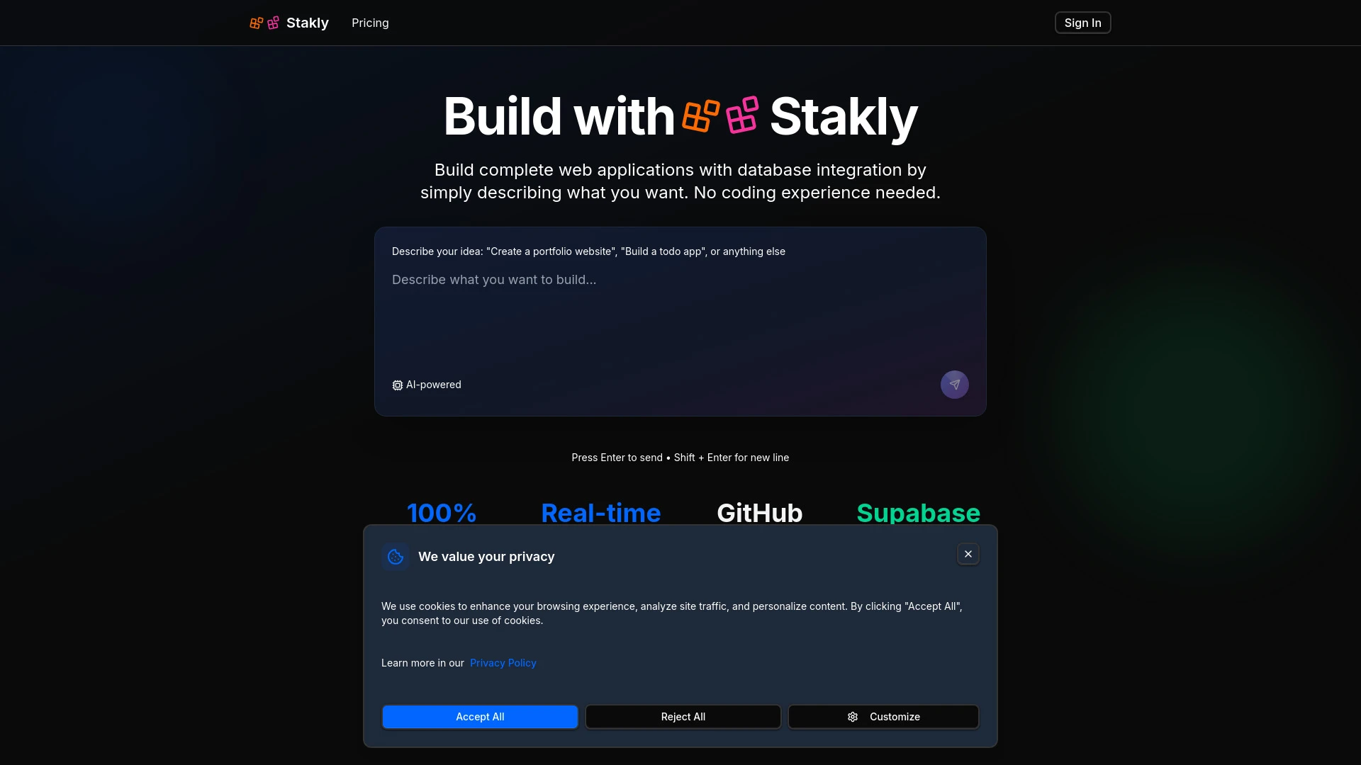 Stakly.dev - AI Tool Ocean
