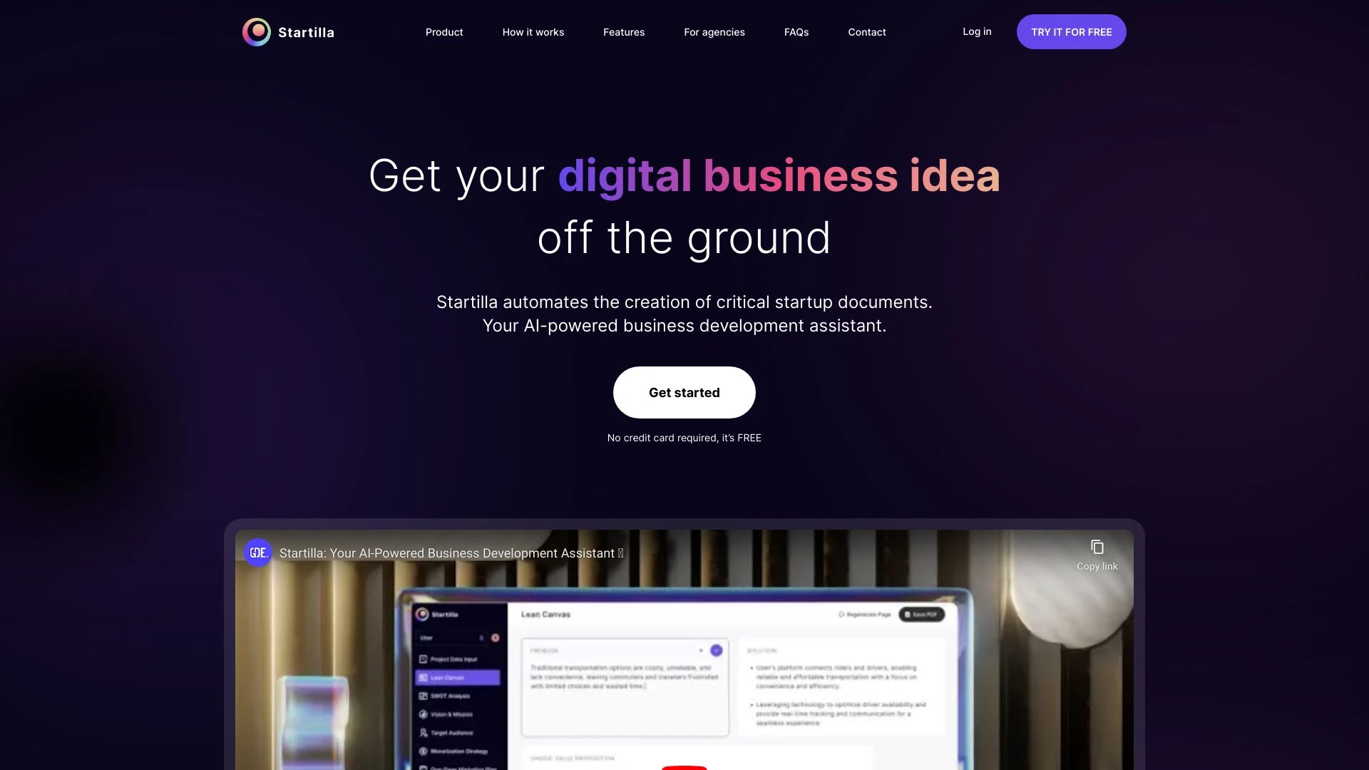 Startilla - AI Tool Ocean