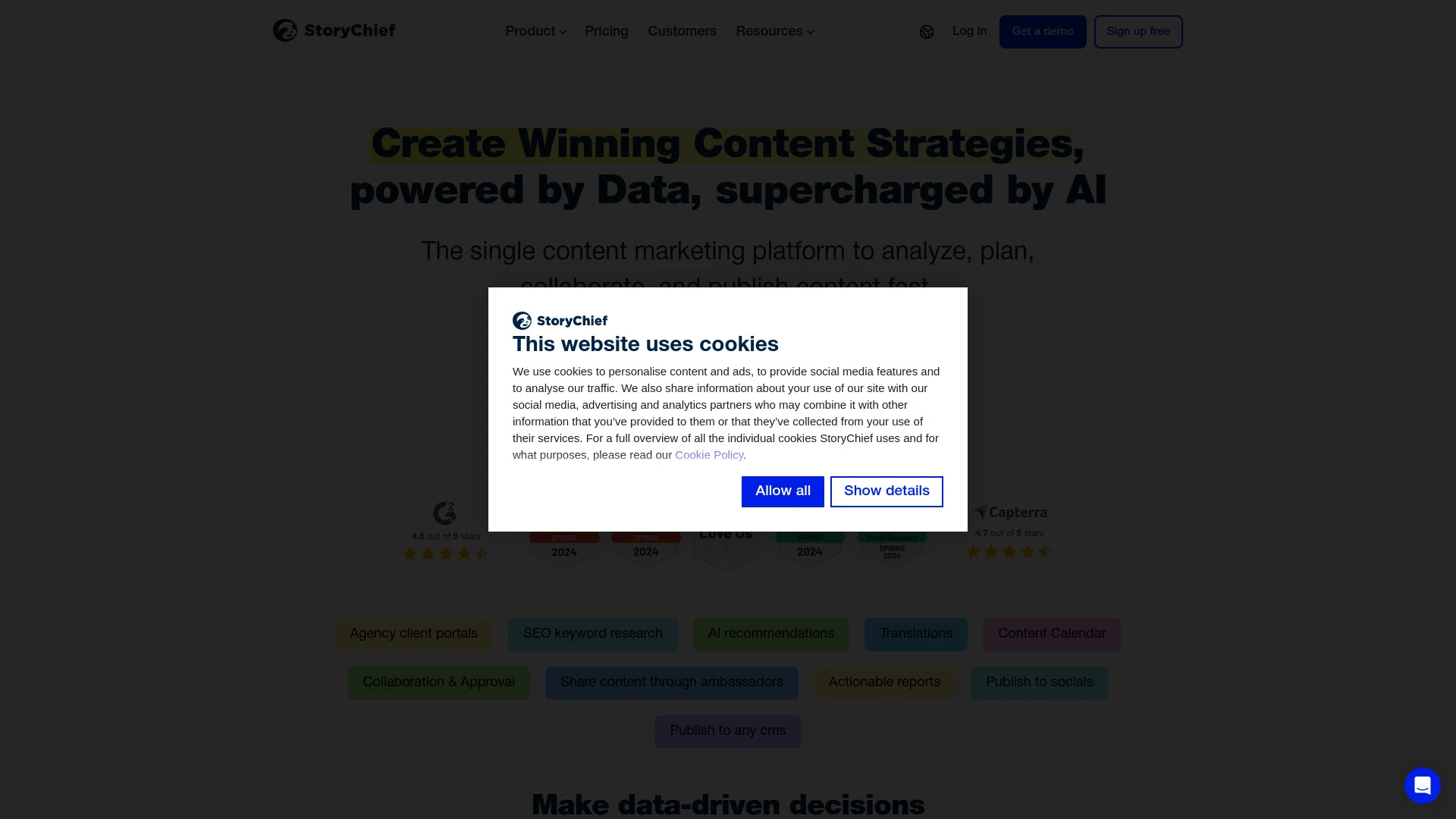 StoryChief - AI Tool Ocean