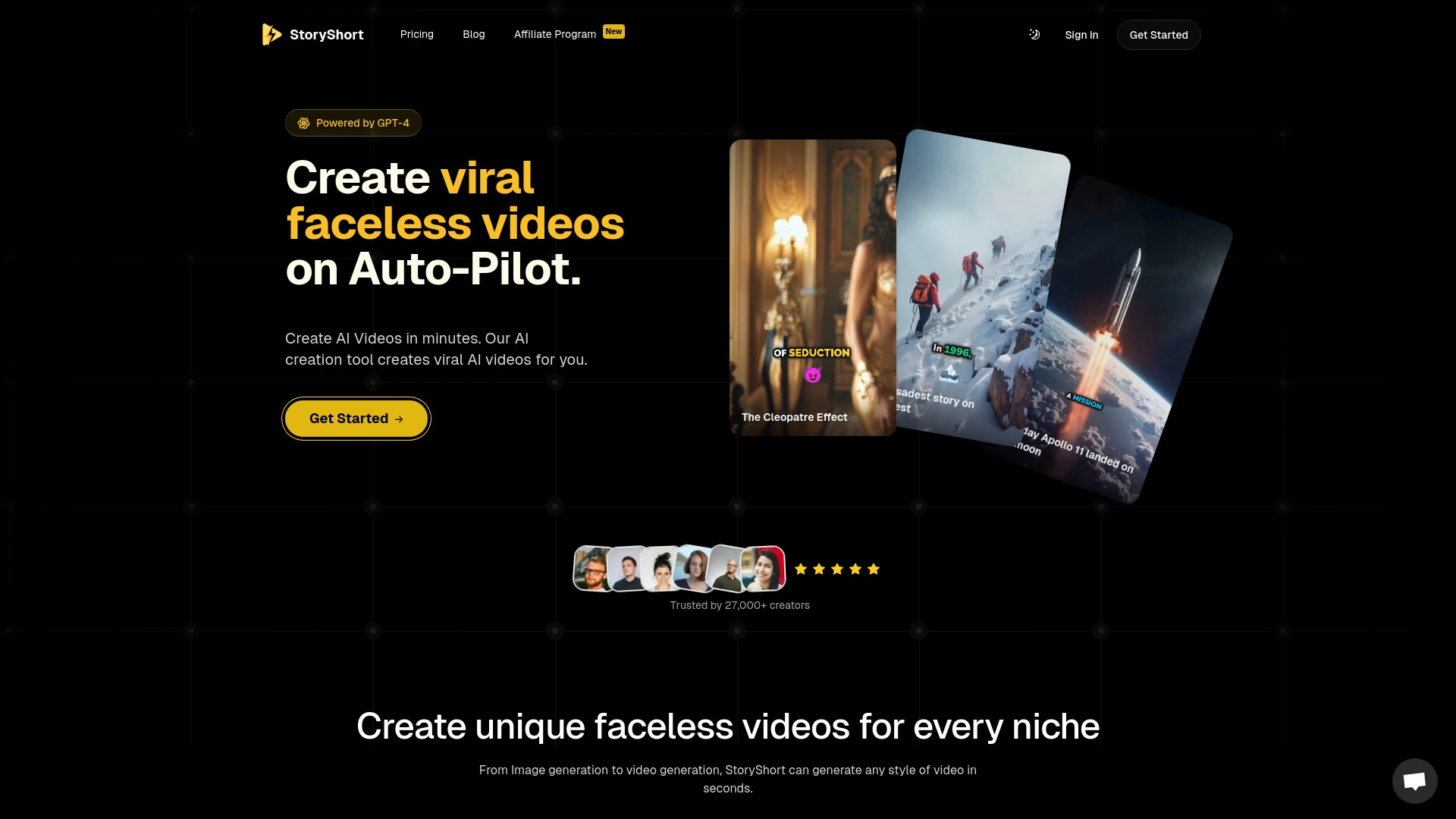 StoryShort AI - AI Tool Ocean