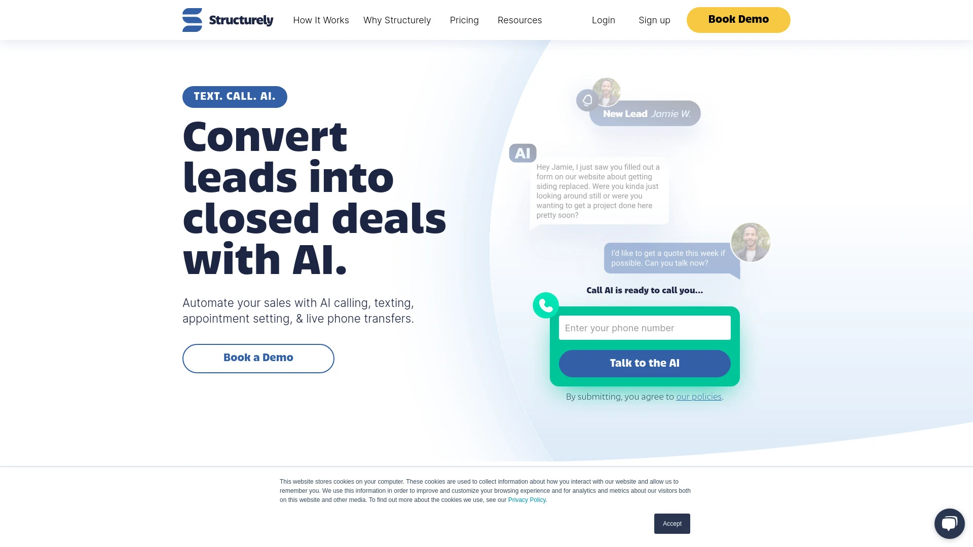 Structurely - AI Tool Ocean