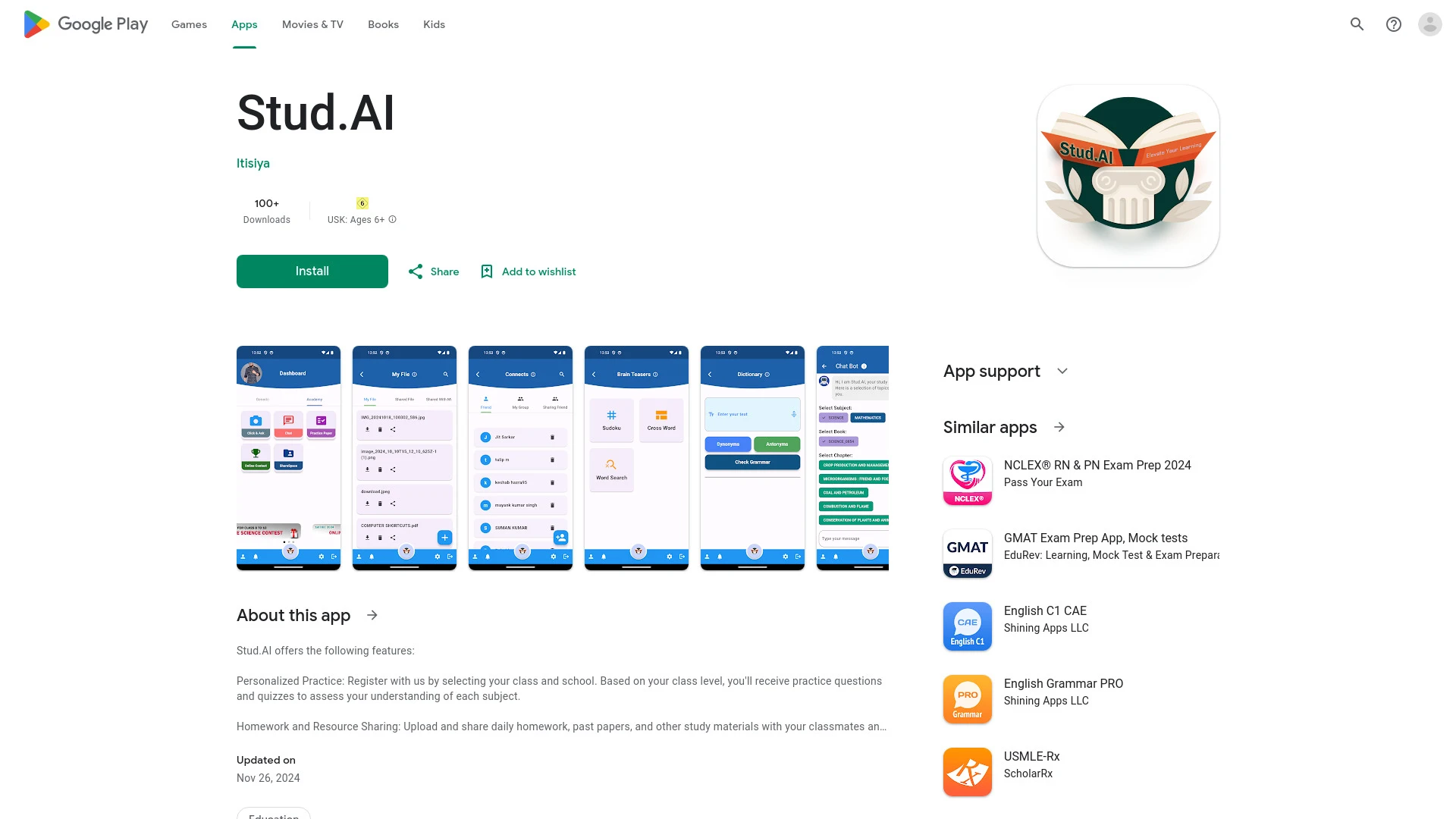 Stud.AI - AI Tool Ocean