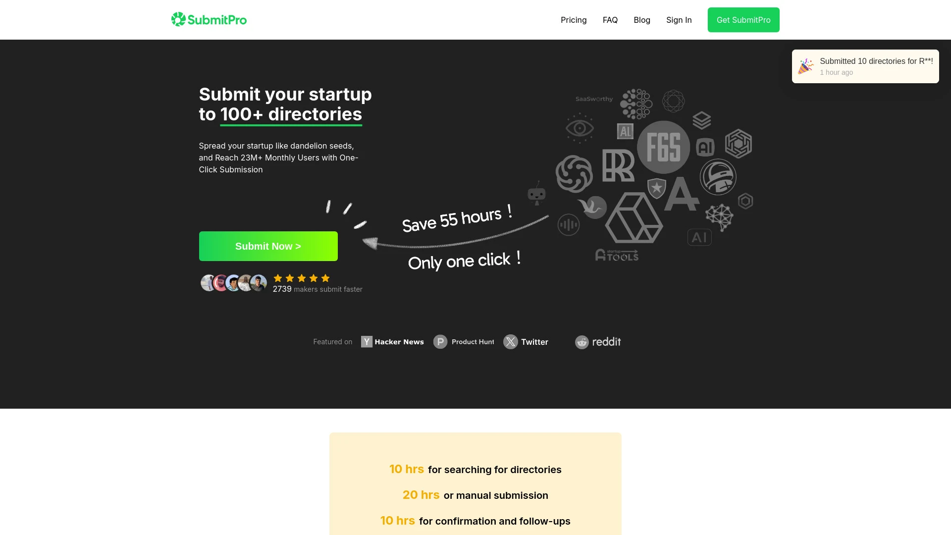 SubmitPro - AI Tool Ocean