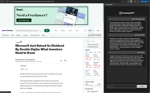 SummaryGPT - Chrome Extension - AI Tool Ocean