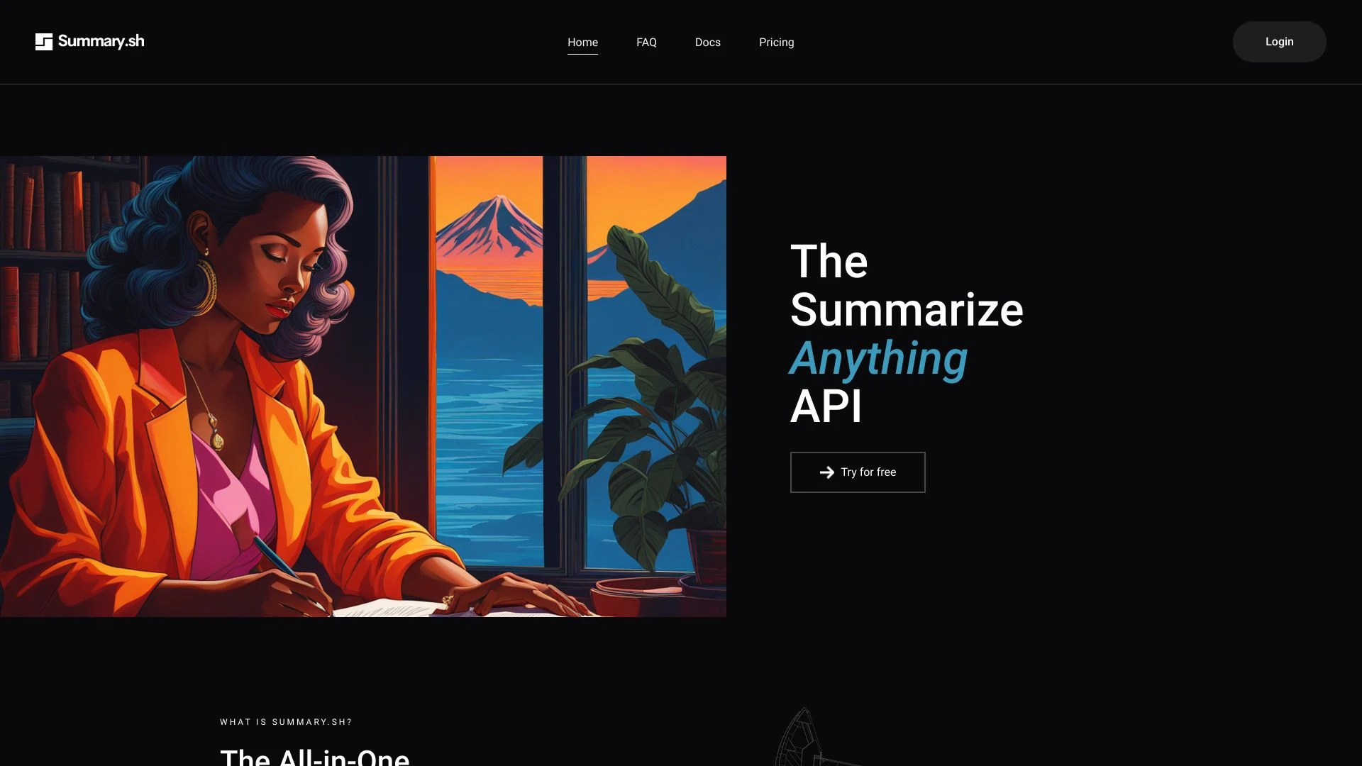Summary.sh - AI Tool Ocean