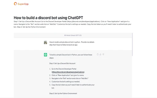 SuperApp - Chrome Extension - AI Tool Ocean