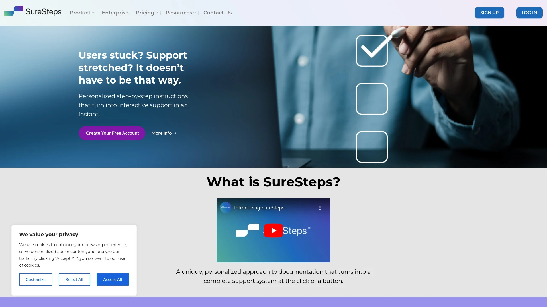 SureSteps - AI Tool Ocean