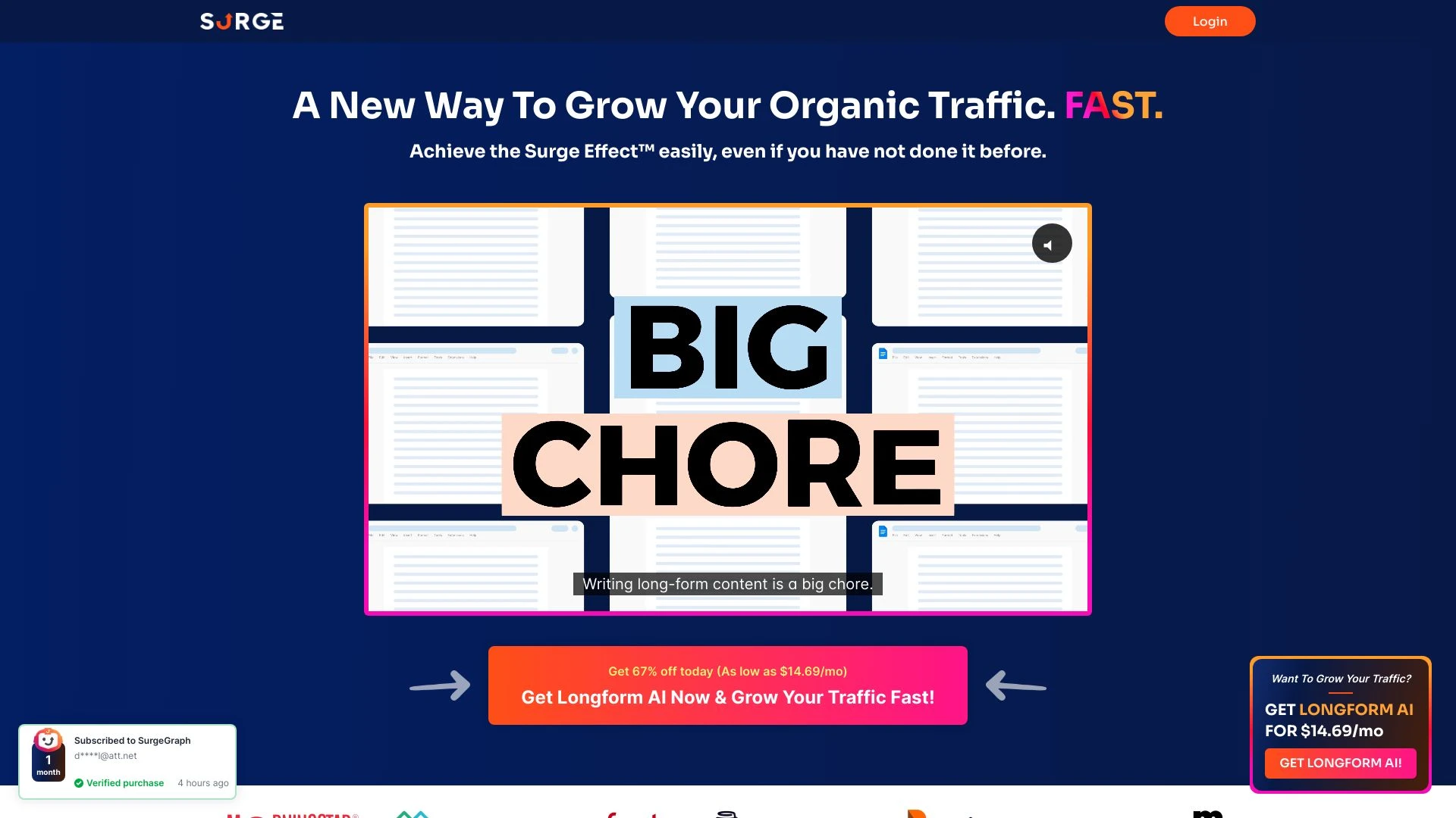 SurgeGraph - AI Tool Ocean