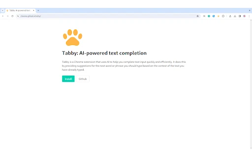 Tabby - Chrome Extension - AI Tool Ocean
