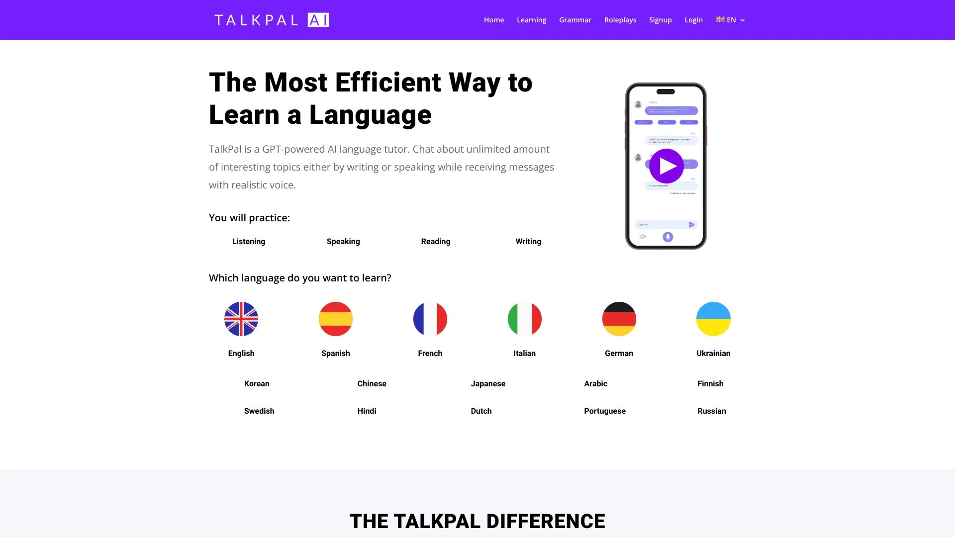 Talkpal - AI Tool Ocean