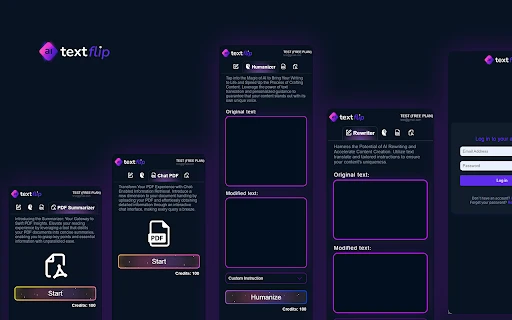TextFlip.ai - Chrome Extension - AI Tool Ocean