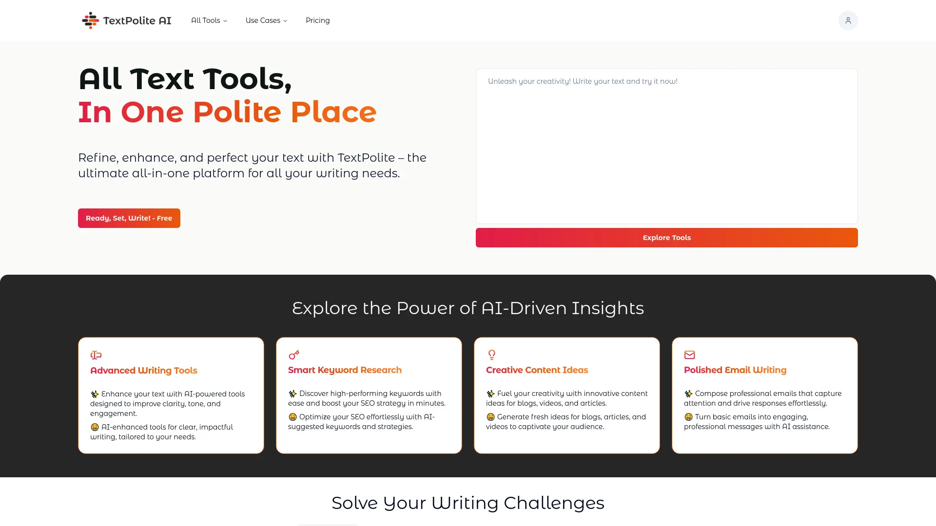 TextPolite AI - AI Tool Ocean