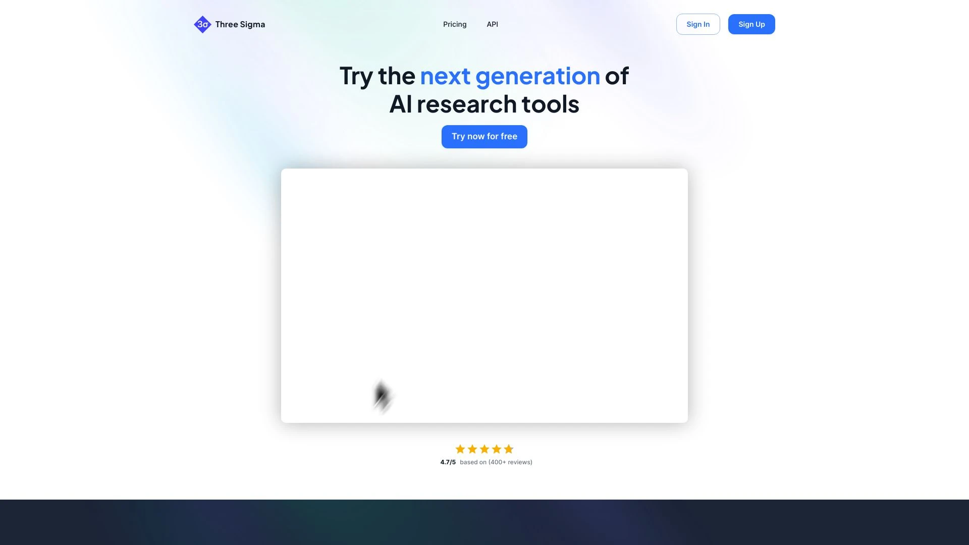 Three Sigma - AI Tool Ocean
