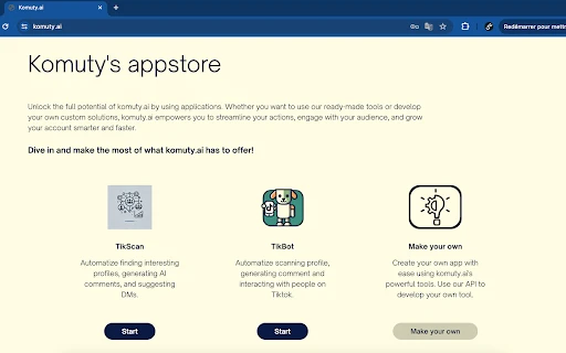 TikBot - Chrome Extension - AI Tool Ocean