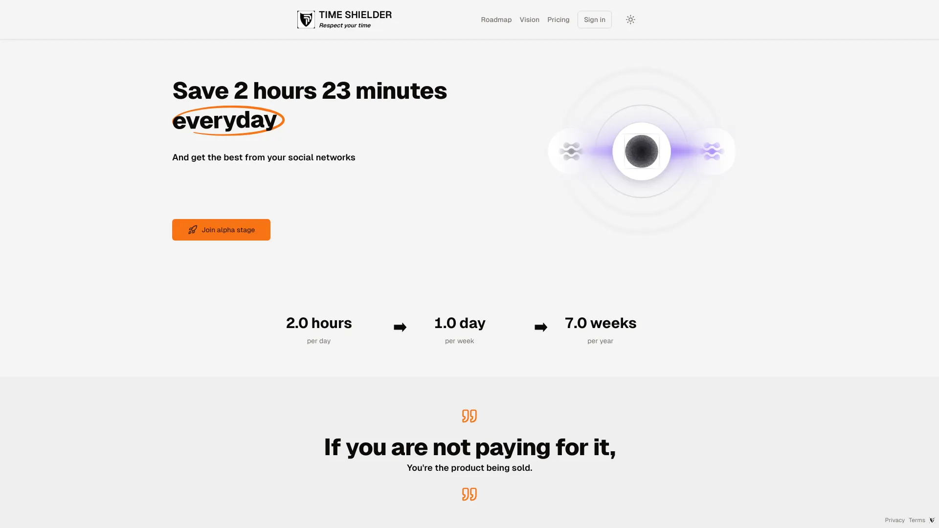 Time Shielder - AI Tool Ocean