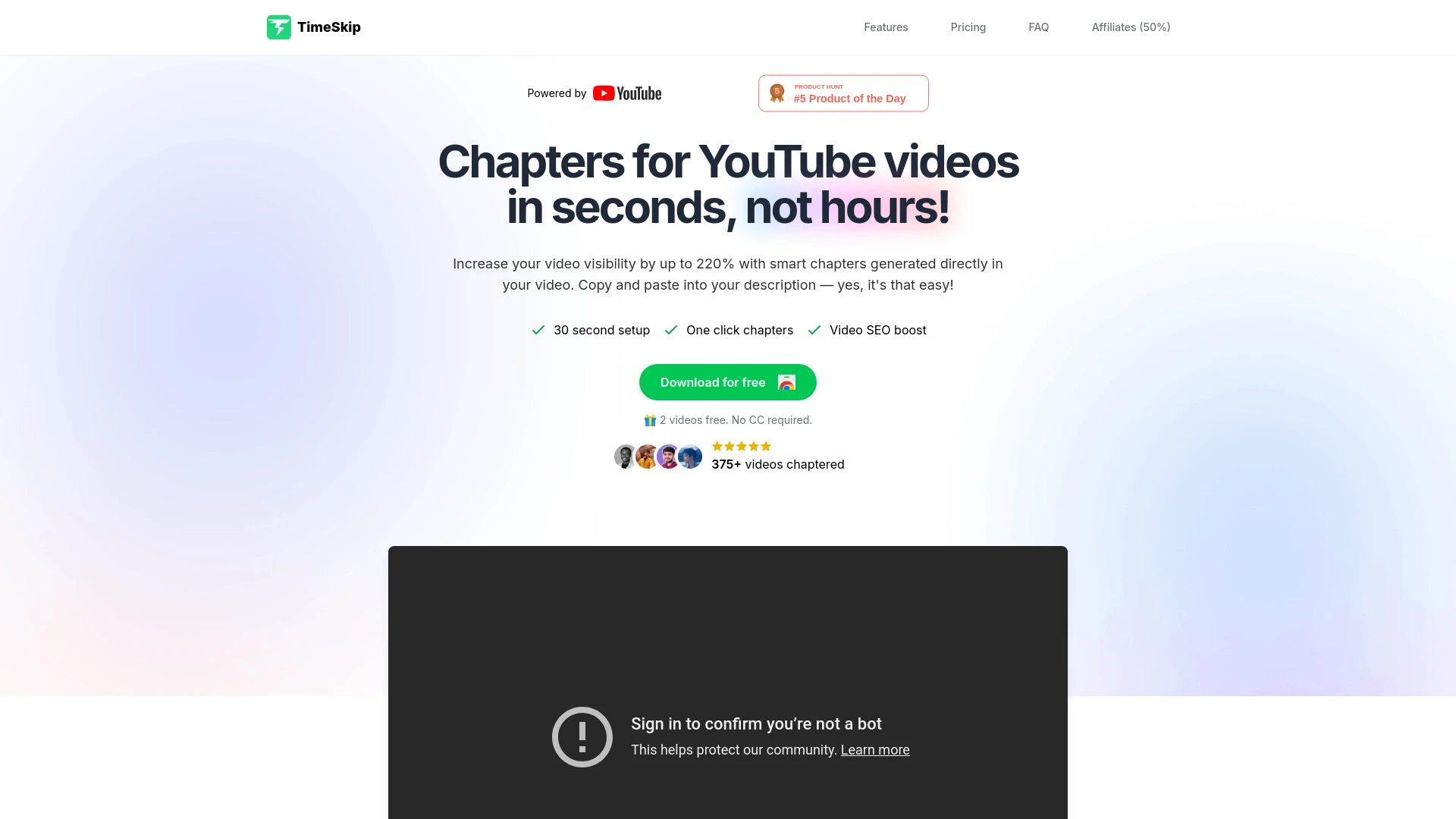 TimeSkip AI - AI Tool Ocean