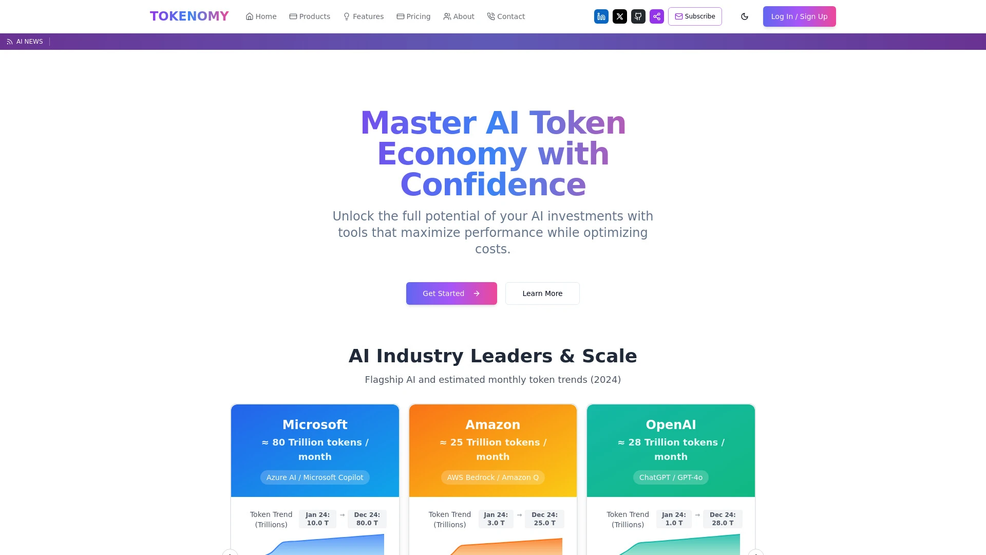 TOKENOMY - AI Tool Ocean