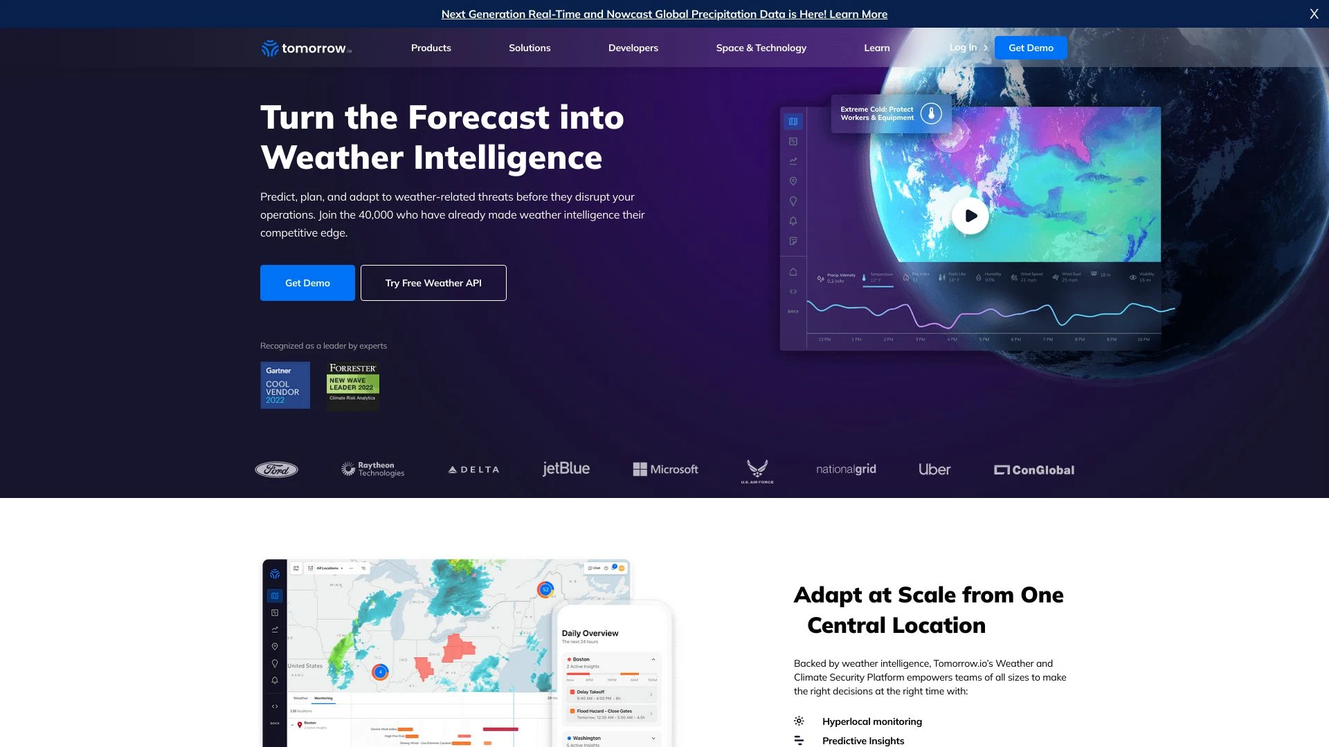 Tomorrow.io Weather API - AI Tool Ocean