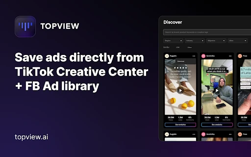 Topview Video Downloader - Chrome Extension - AI Tool Ocean