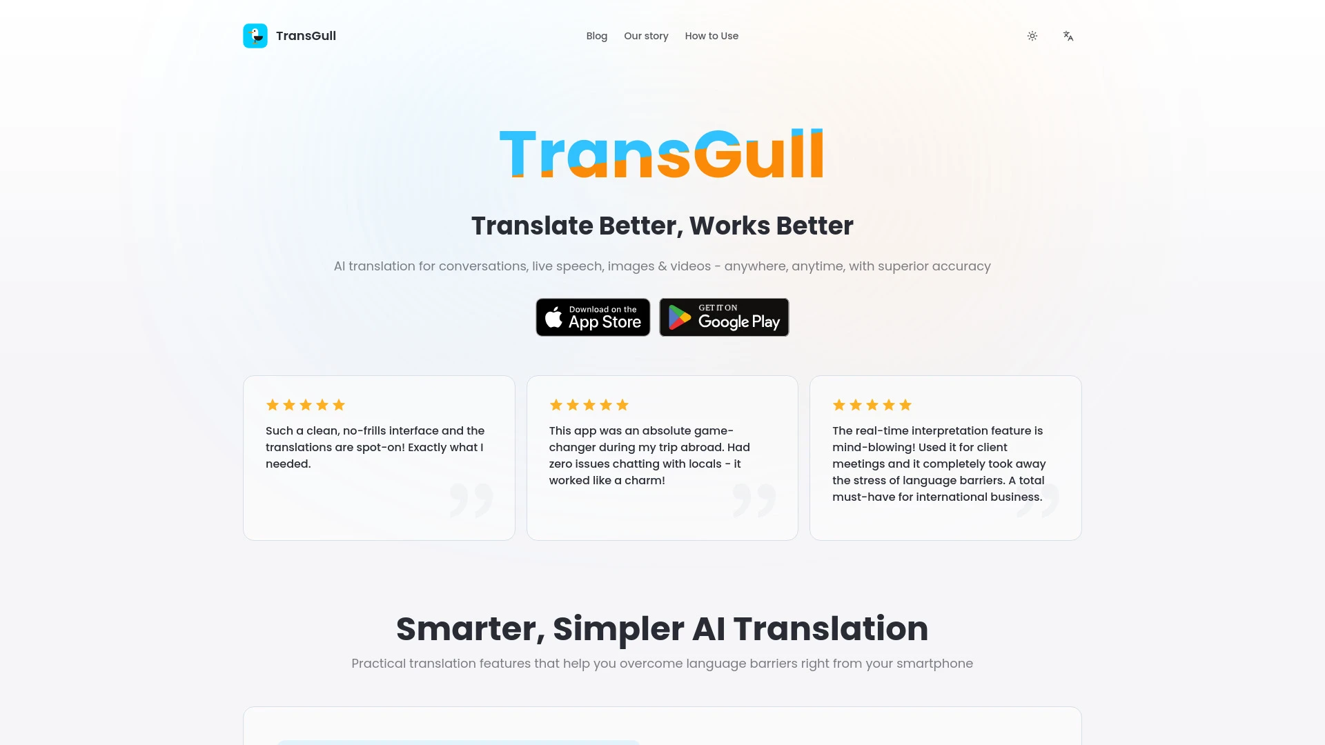 TransGull - AI Tool Ocean