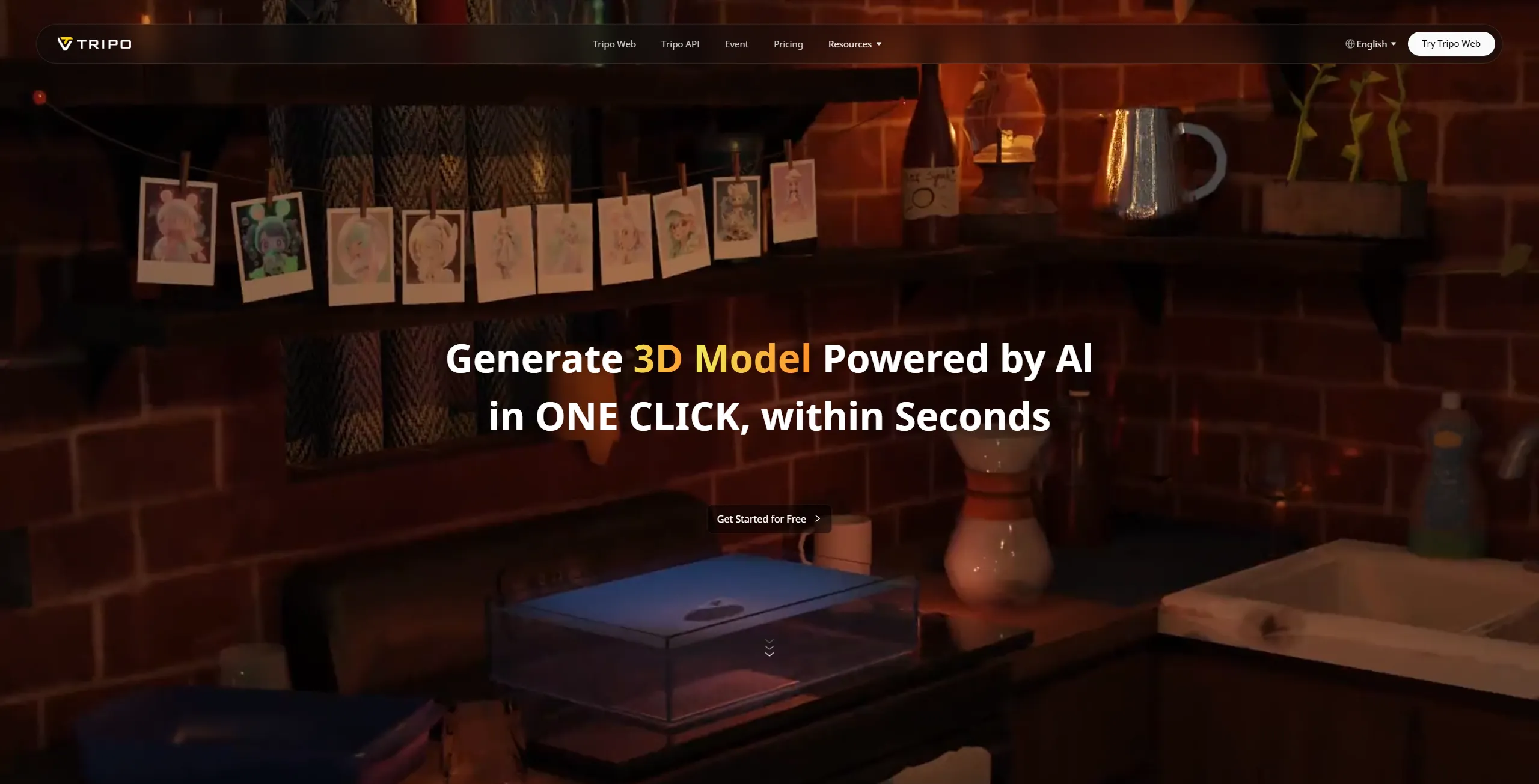 Tripo AI - AI Tool Ocean