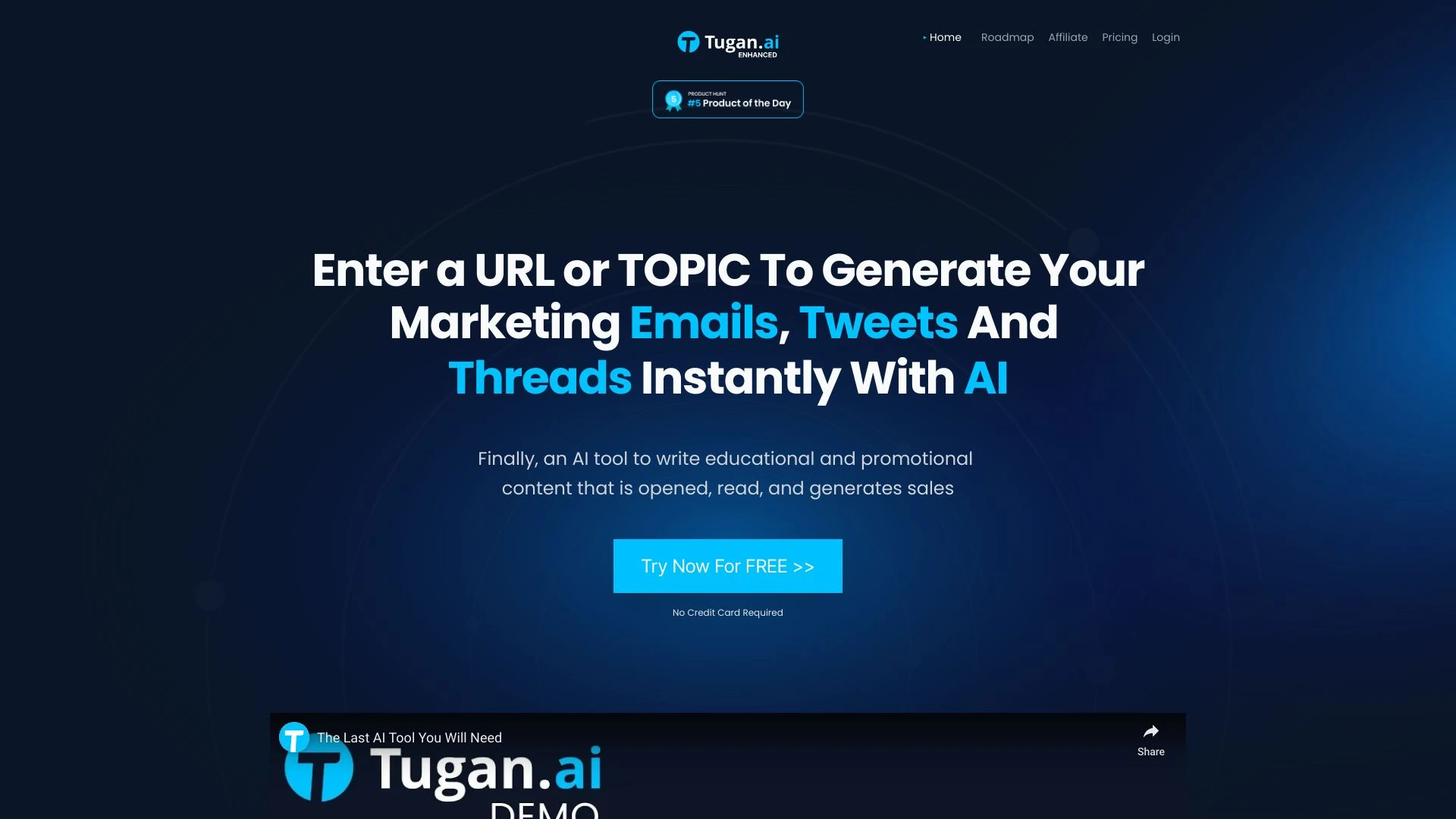 Tugan.ai - AI Tool Ocean