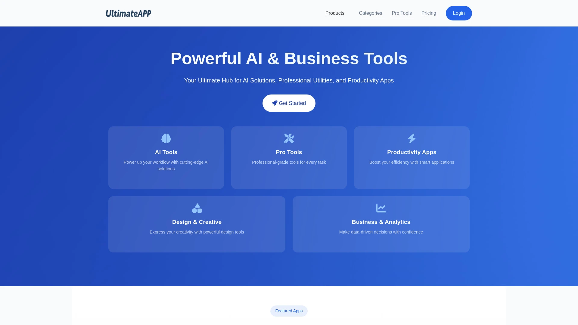 UltimateApp - AI Tool Ocean