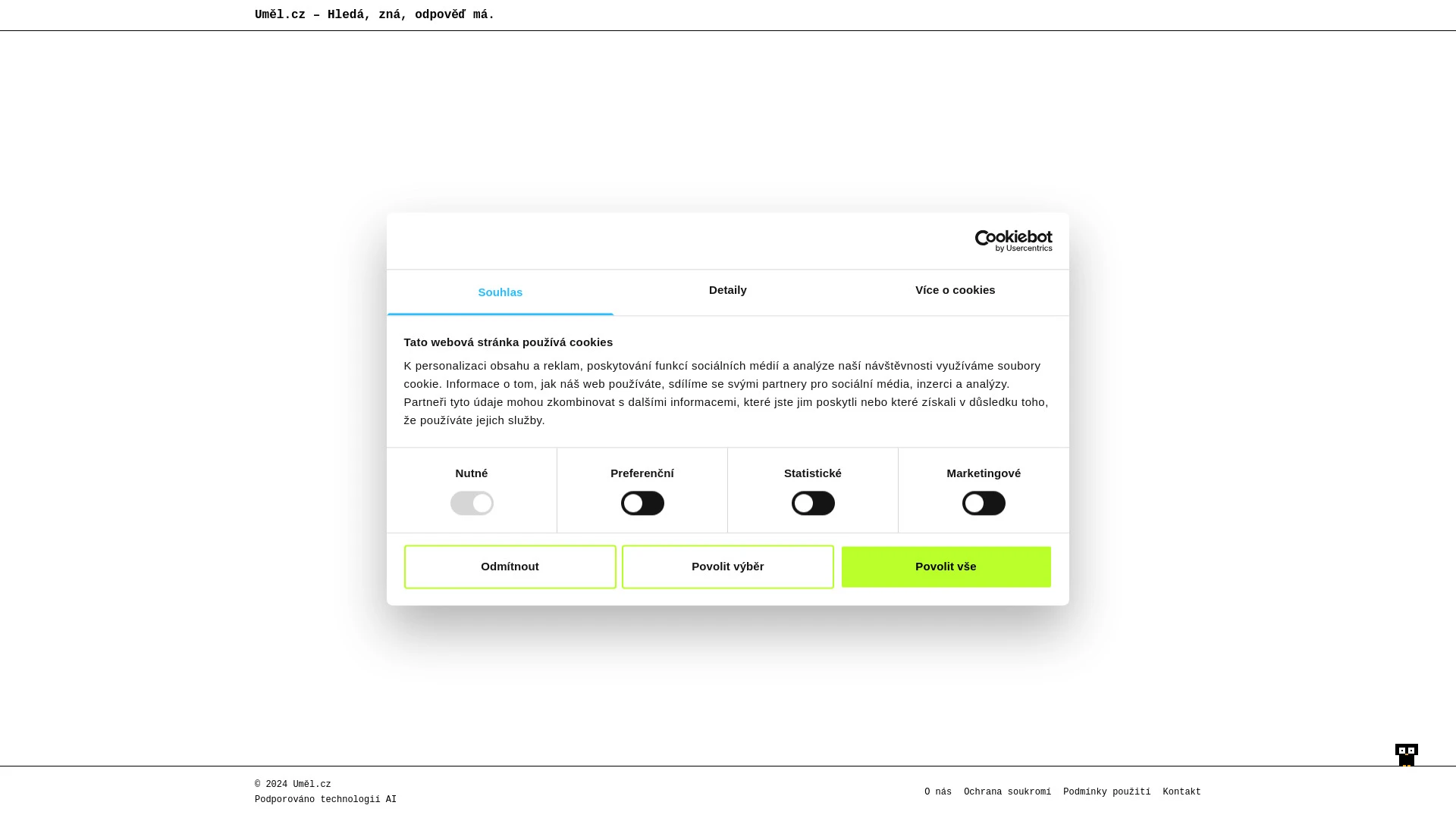 Umel.cz - AI Tool Ocean