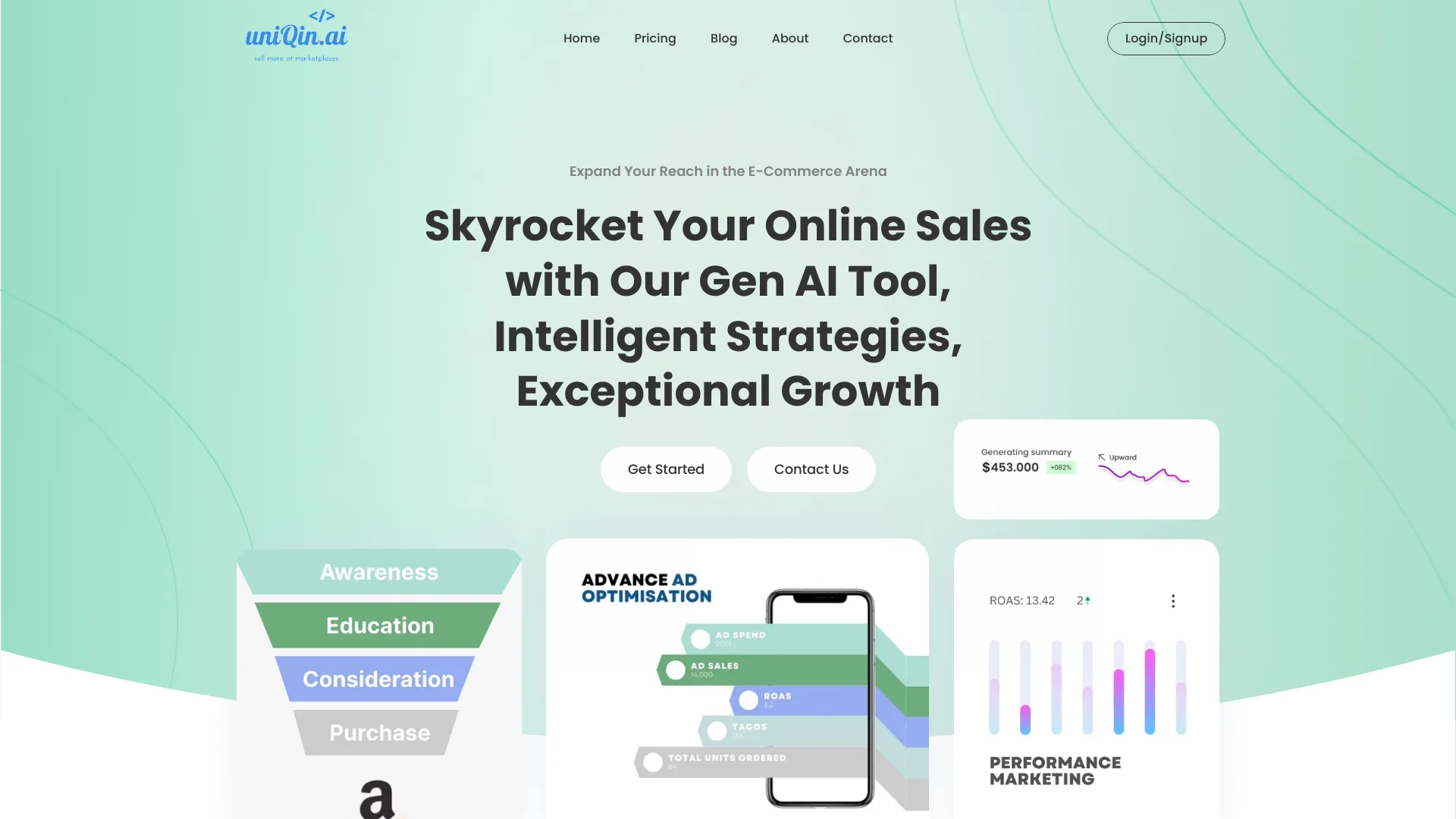 uniQin.ai - AI Tool Ocean