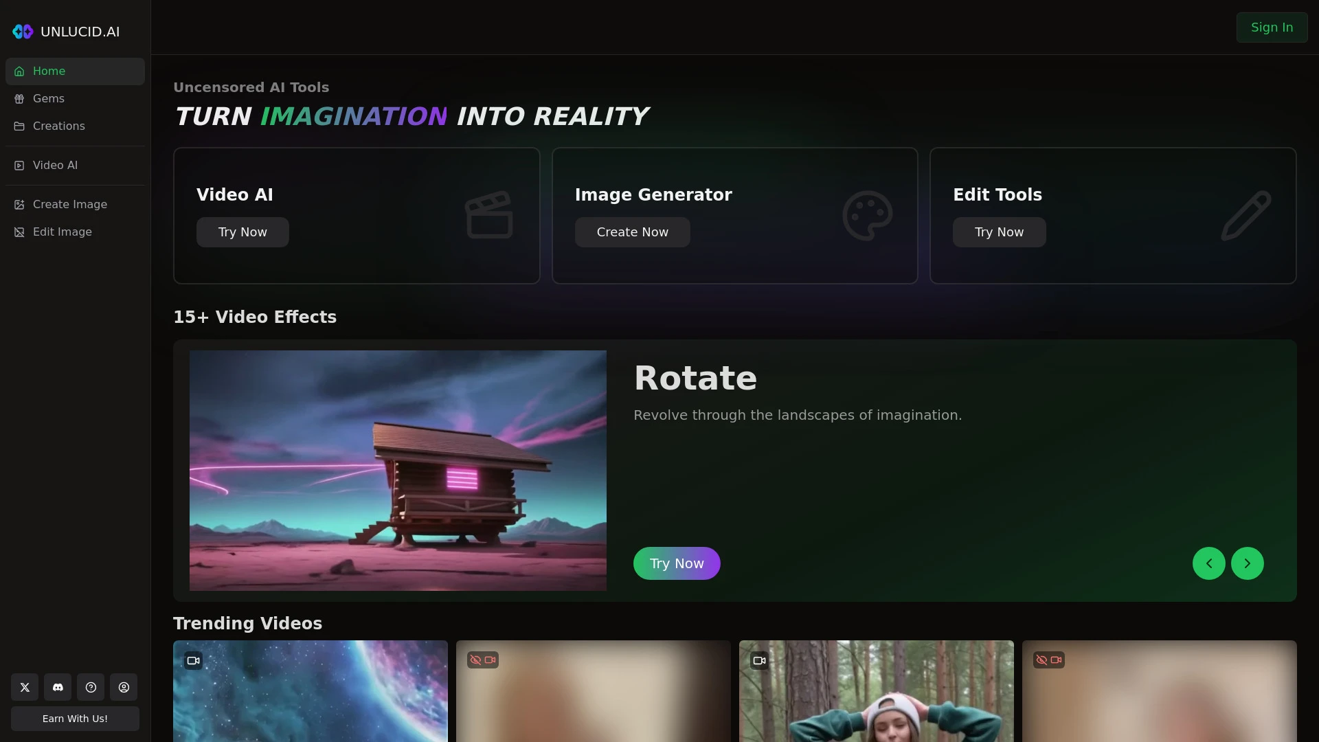 Unlucid AI - AI Tool Ocean