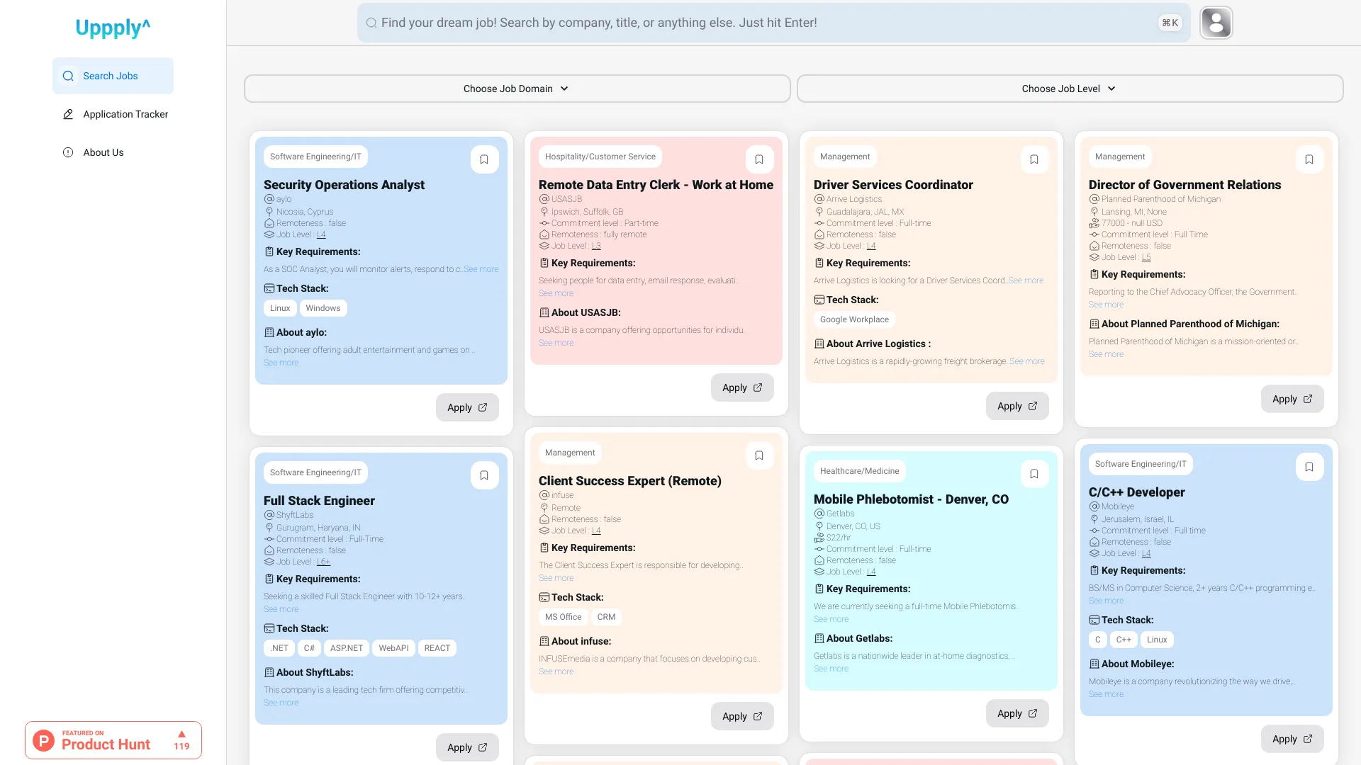 Upply - AI Tool Ocean
