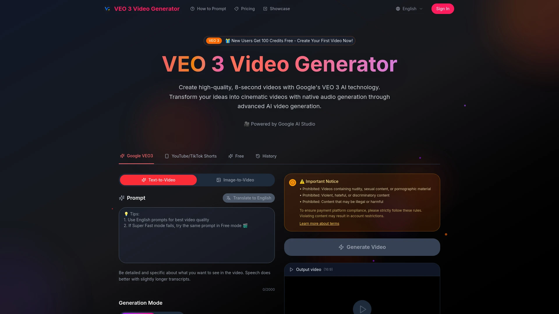 veo 3 free video generator - AI Tool Ocean