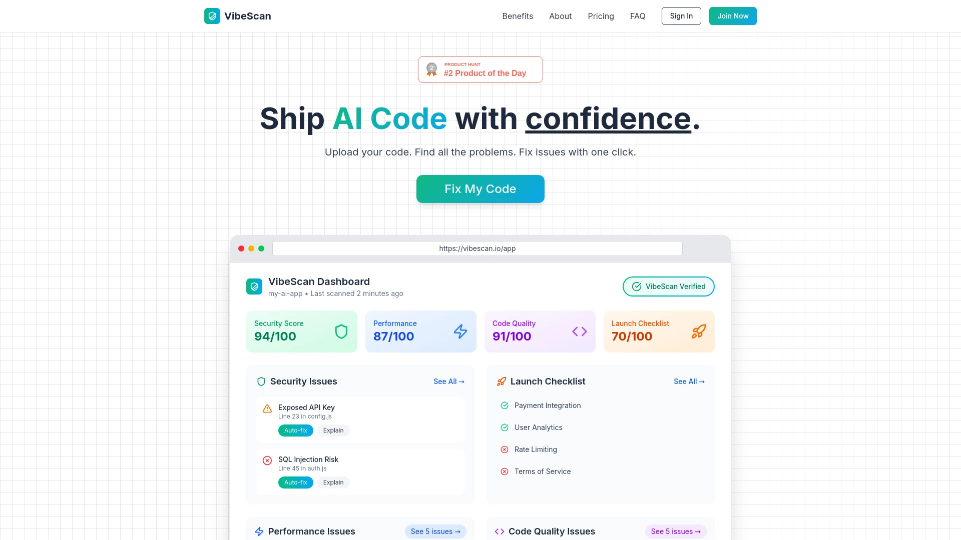 VibeScan - AI Tool Ocean