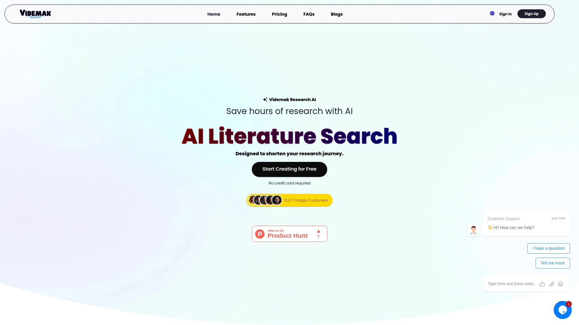 Videmak Research AI - AI Tool Ocean