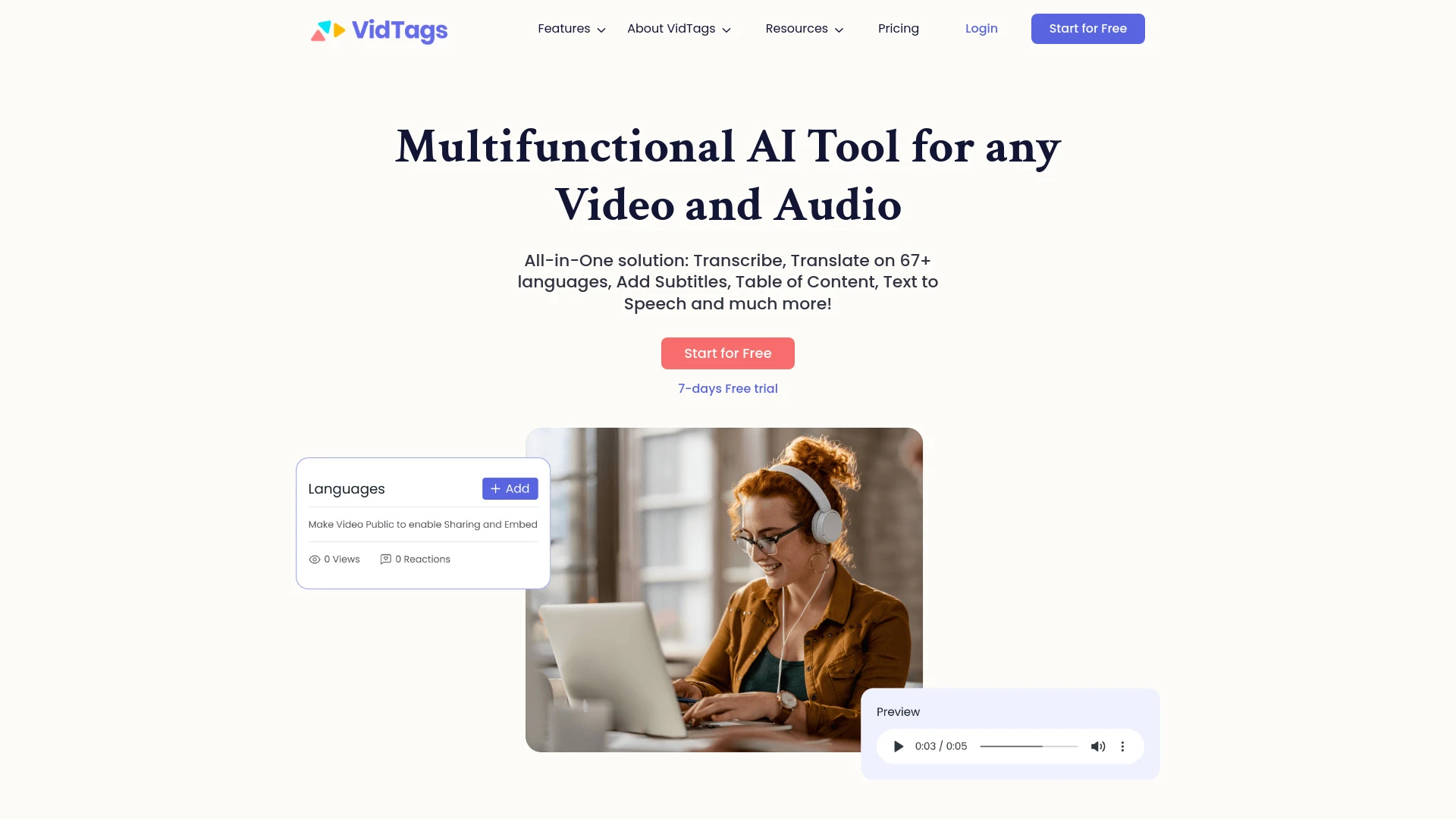 VidTags - AI Tool Ocean
