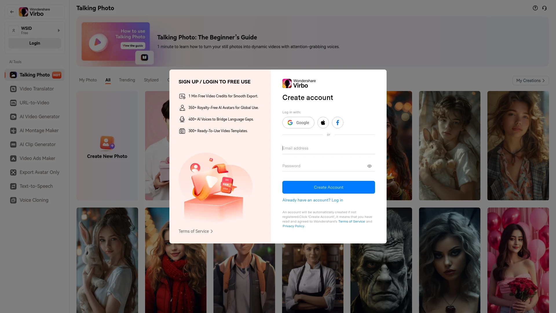 Virbo - AI Tool Ocean