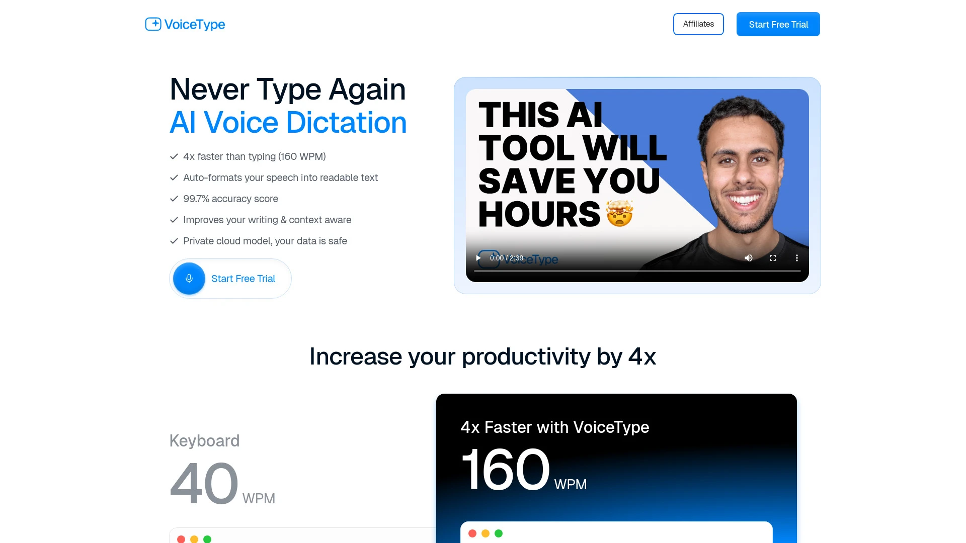 VoiceType AI - AI Tool Ocean