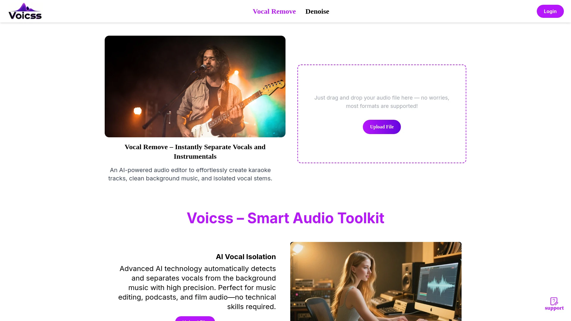 voicss - AI Tool Ocean