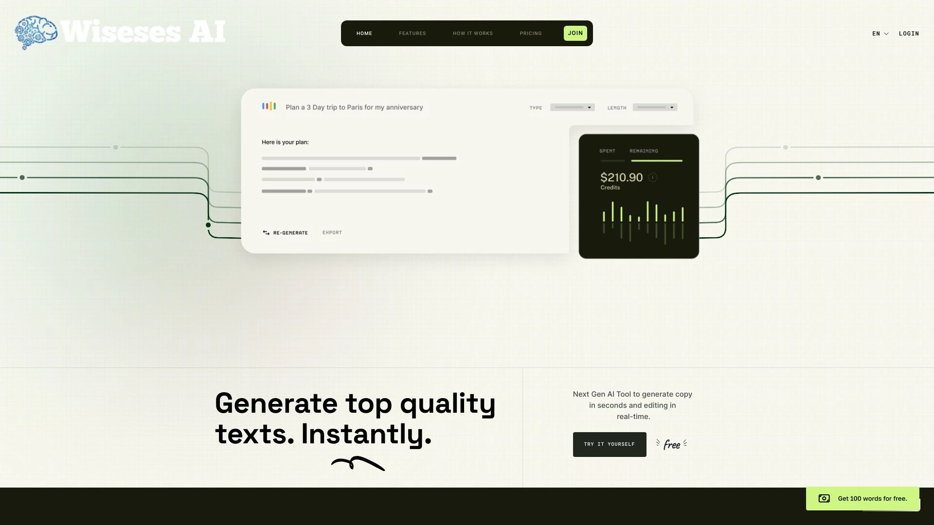 Wiseses AI - AI Tool Ocean