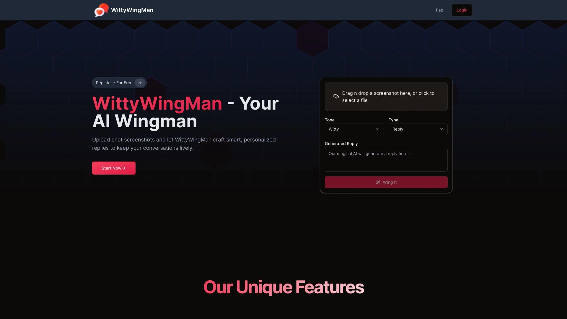WittyWingMan - AI Tool Ocean