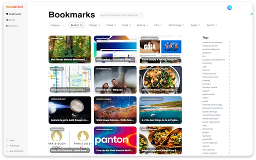 Wonderfall - Chrome Extension - AI Tool Ocean