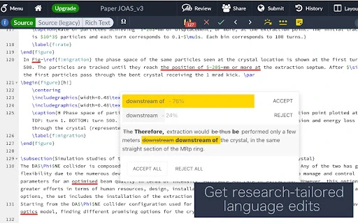 Writefull - Chrome Extension - AI Tool Ocean