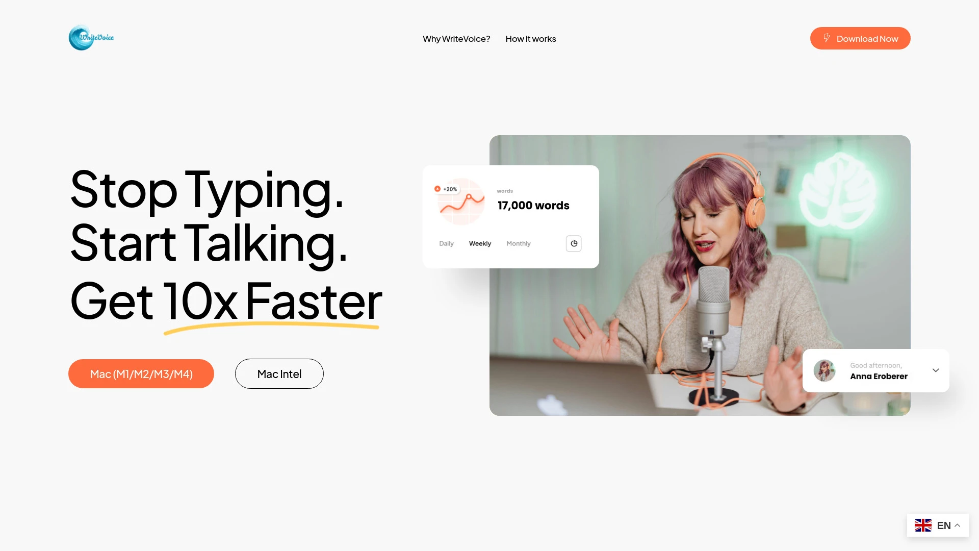 WriteVoice - AI Tool Ocean