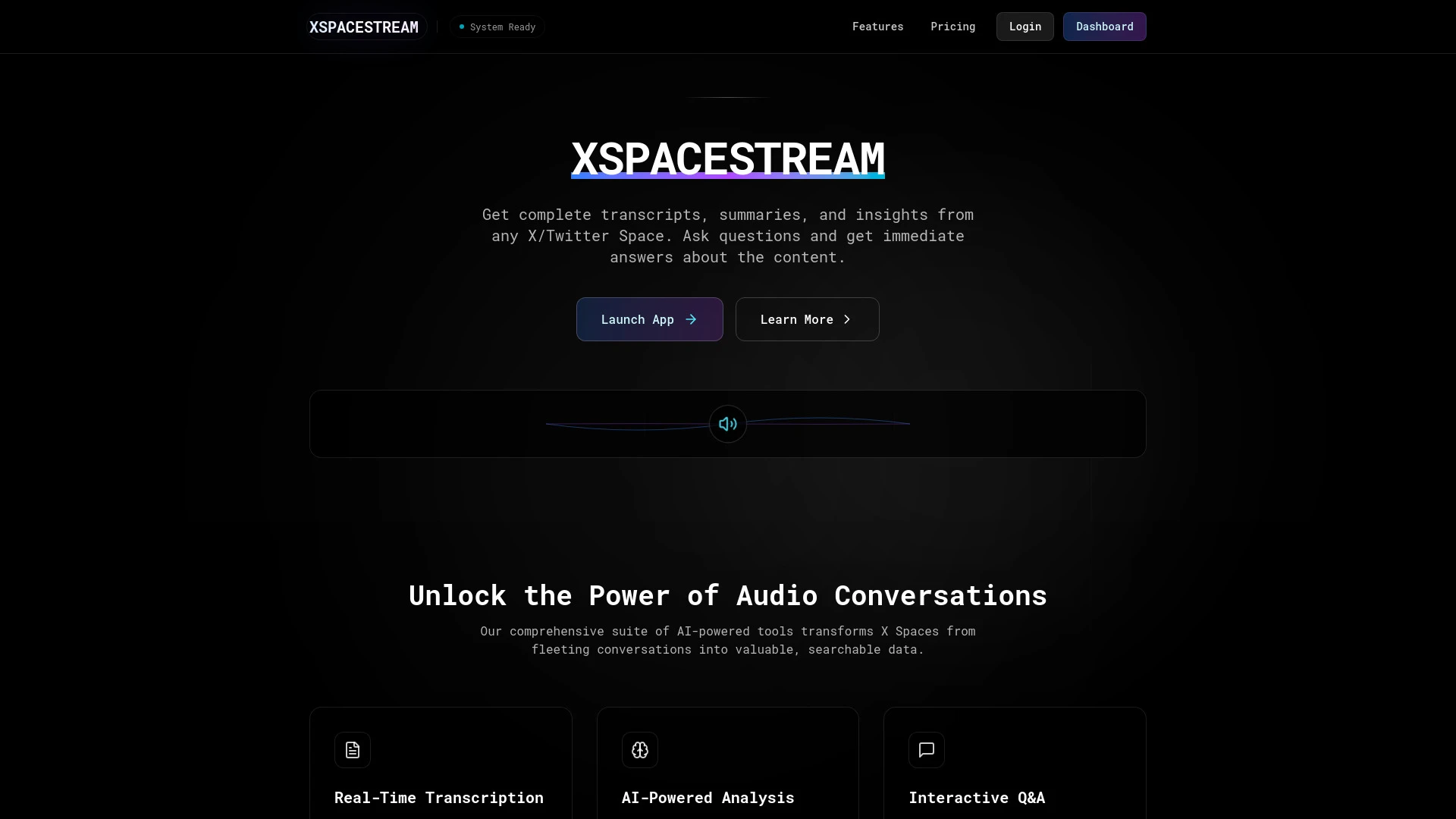 XSPACESTREAM - AI Tool Ocean