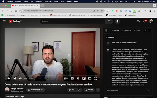 YouTube Chat Extension - Chrome Extension - AI Tool Ocean